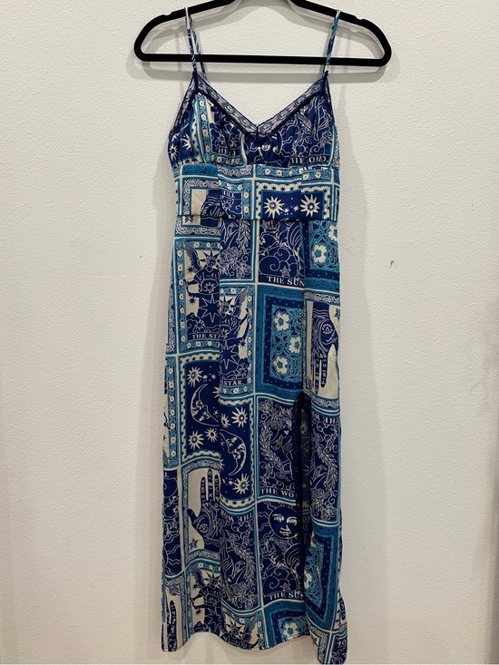 Urban Outfitters Dresses & Skirts - Urban Outfitters Celestial Tarot Card Audrey Lace Midi Dress size XS